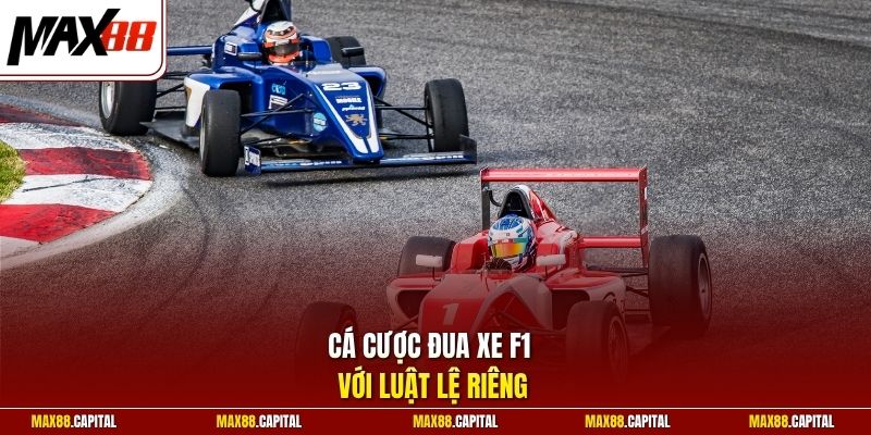 Cá cược đua xe F1 với luật lệ riêng