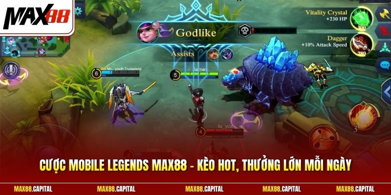 Cược Mobile Legends Max88 - Kèo Hot, Thưởng Lớn Mỗi Ngày